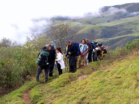 Trekking de las montañas a la Yunga, Tafi del Valle a Siambón