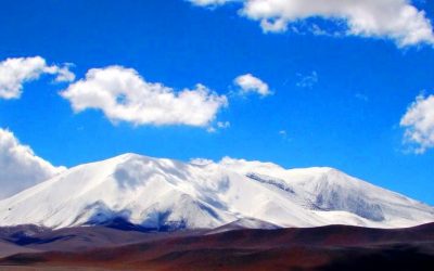 Volcán Barrancas Blancas 6119msnm en Chile. Inicio Catamarca