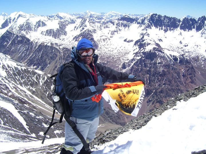 Cerro Vallecitos Andes Aconcagua Expediciones