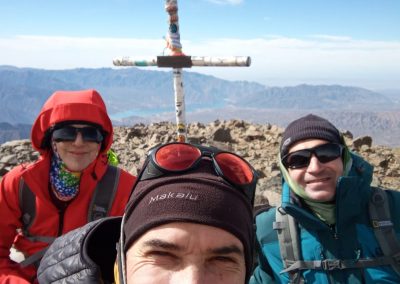 Cerro Lomas Blancas Andes Aconcagua Expediciones