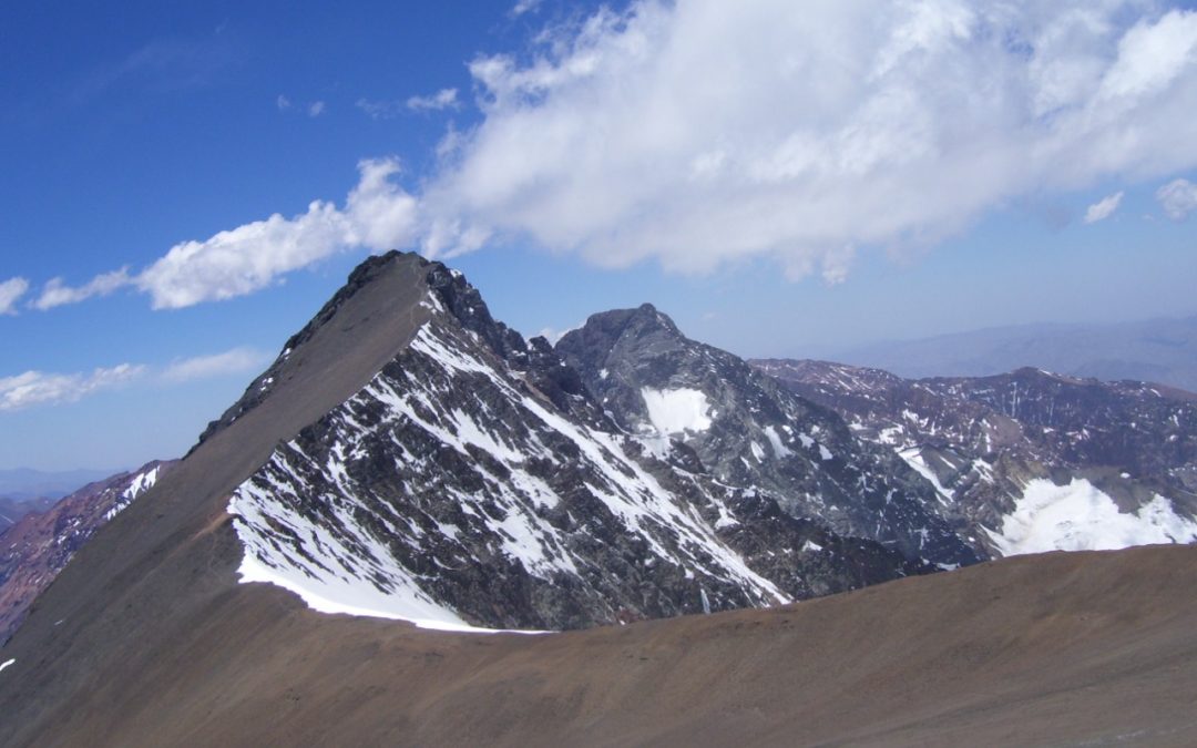 cerro Vallecitos Andes Aconcagua Expediciones